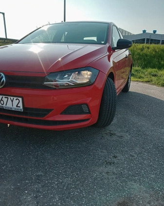 Volkswagen Polo cena 40500 przebieg: 47600, rok produkcji 2018 z Rakoniewice małe 16